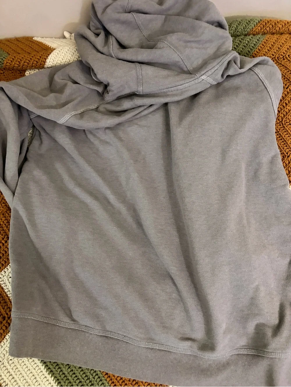 The North Face Men's Light Gray Pullover Hoodie